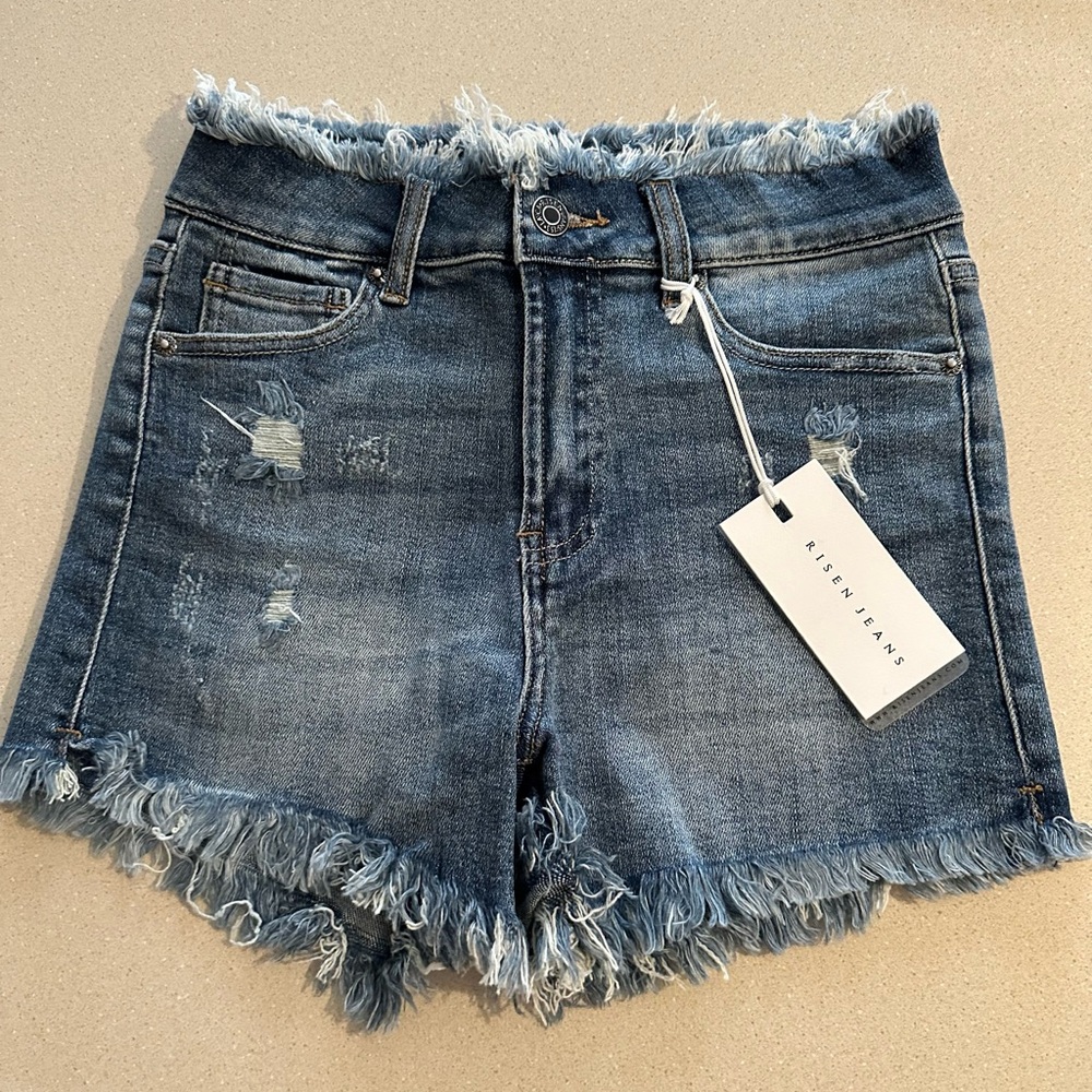 Jean shorts NWT